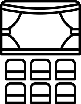 Theater Vector Icon