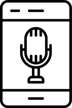 Voice Recording Vector Icon