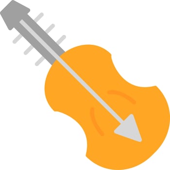 Violin Vector Icon
