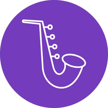 Saxophone Vector Icon