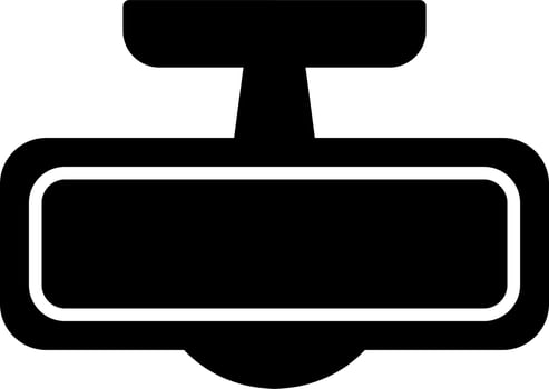 Rear Mirror Vector Icon