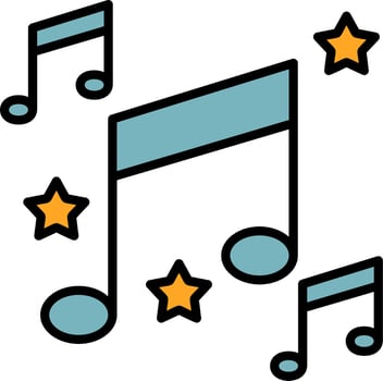 Musical Notes Vector Icon