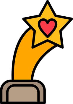 Statuette Vector Icon