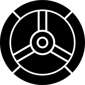 Tire Vector Icon