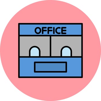 Ticket Office Vector Icon