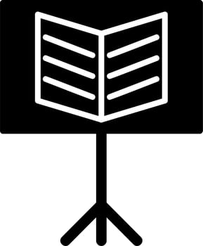 Music Stand Vector Icon