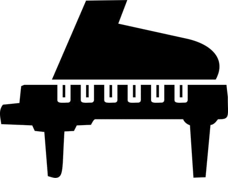 Grand Piano Vector Icon