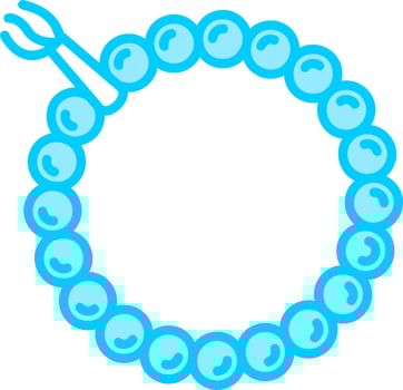 Tasbih Vector Icon