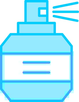 Man Perfume Vector Icon