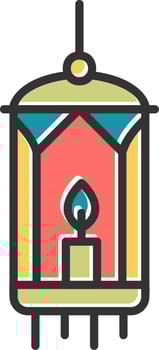 Lantern Vector Icon