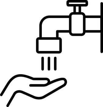 Ablution Vector Icon