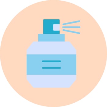 Man Perfume Vector Icon