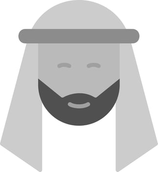 Arabian Man Vector Icon