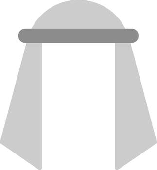 Muslim Scarf Vector Icon