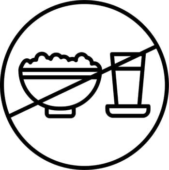 Fasting Vector Icon