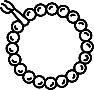 Tasbih Vector Icon