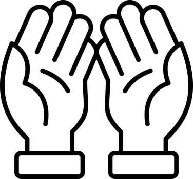 Praying Vector Icon