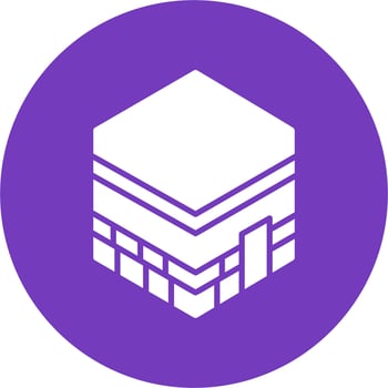 Kaaba Vector Icon