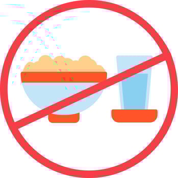 Fasting Vector Icon