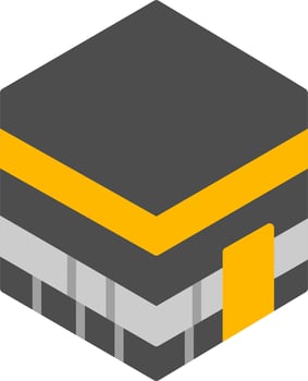 Kaaba Vector Icon