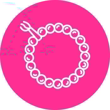 Tasbih Vector Icon