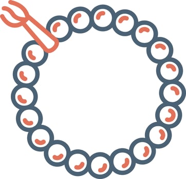 Tasbih Vector Icon