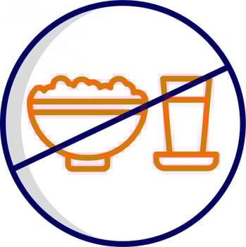 Fasting Vector Icon