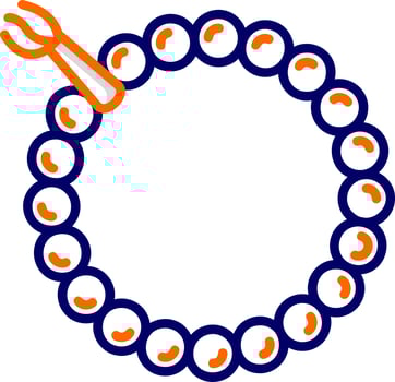 Tasbih Vector Icon