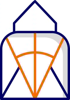 Glass Window Vector Icon