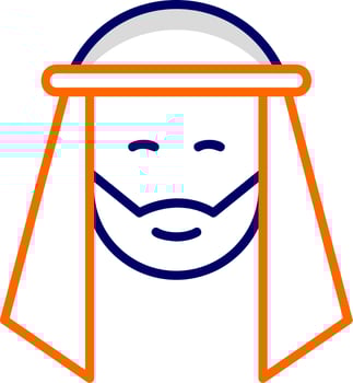 Arabian Man Vector Icon