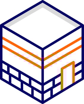 Kaaba Vector Icon