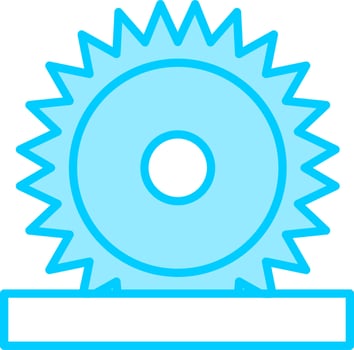 Circular Saw Vector Icon