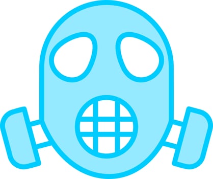 Respirator Mask Vector Icon
