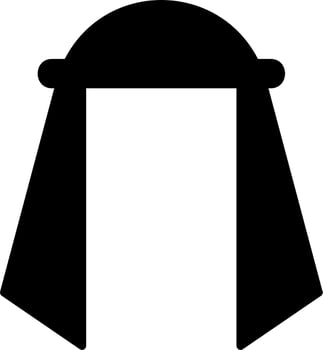 Muslim Scarf Vector Icon