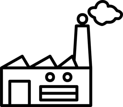 Factory Vector Icon
