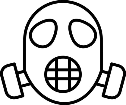 Respirator Mask Vector Icon