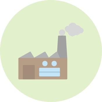 Factory Vector Icon