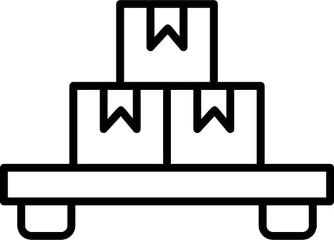 Pallet Vector Icon