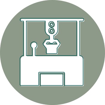 Claw Machine Vector Icon