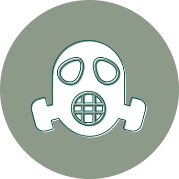 Respirator Mask Vector Icon