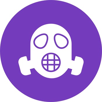 Respirator Mask Vector Icon