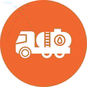 Oil Tank Vector Icon