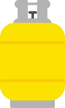 Gas Cylinder Vector Icon