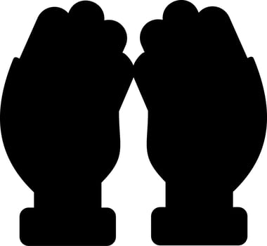 Praying Vector Icon