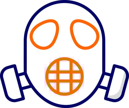 Respirator Mask Vector Icon