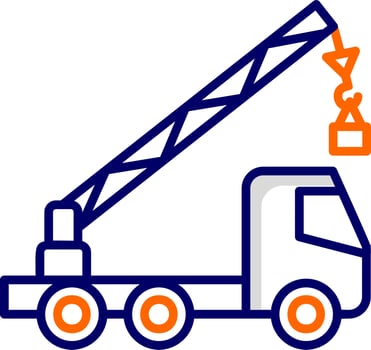 Lifting Crane Vector Icon