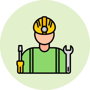 Engineer Vector Icon