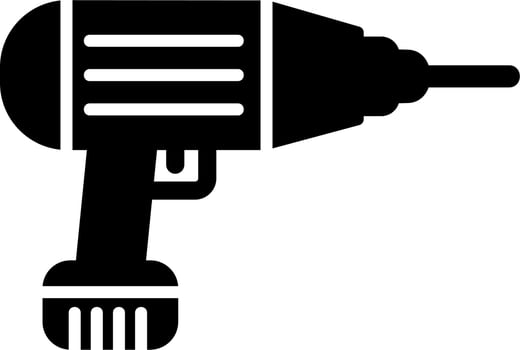 Drilling Machine Vector Icon