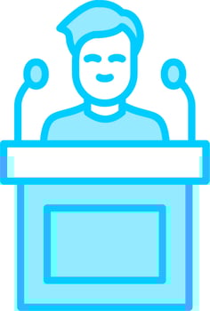 Speech Vector Icon