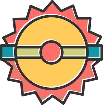 Round Trap Vector Icon